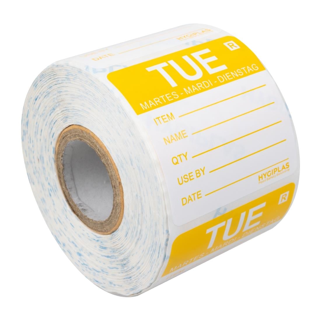 Hygiplas voedseletiketten kleurcode dinsdag (500 stuks)