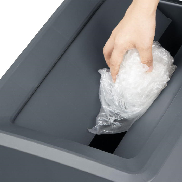 Jantex Grijs Deksel Voor Smalle Afvalbakken Van 60/80 Liter