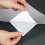 Vinylsticker A5 'Handreiniger gebruiken AUB'