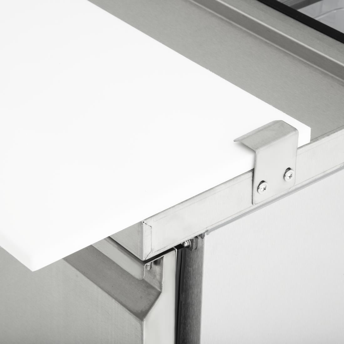 Polar U-serie 2-deurs gekoelde saladette 527L