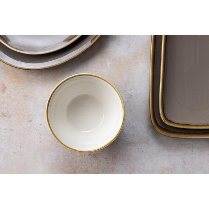 Olympia Kiln schalen grijs 14cm (6 stuks)