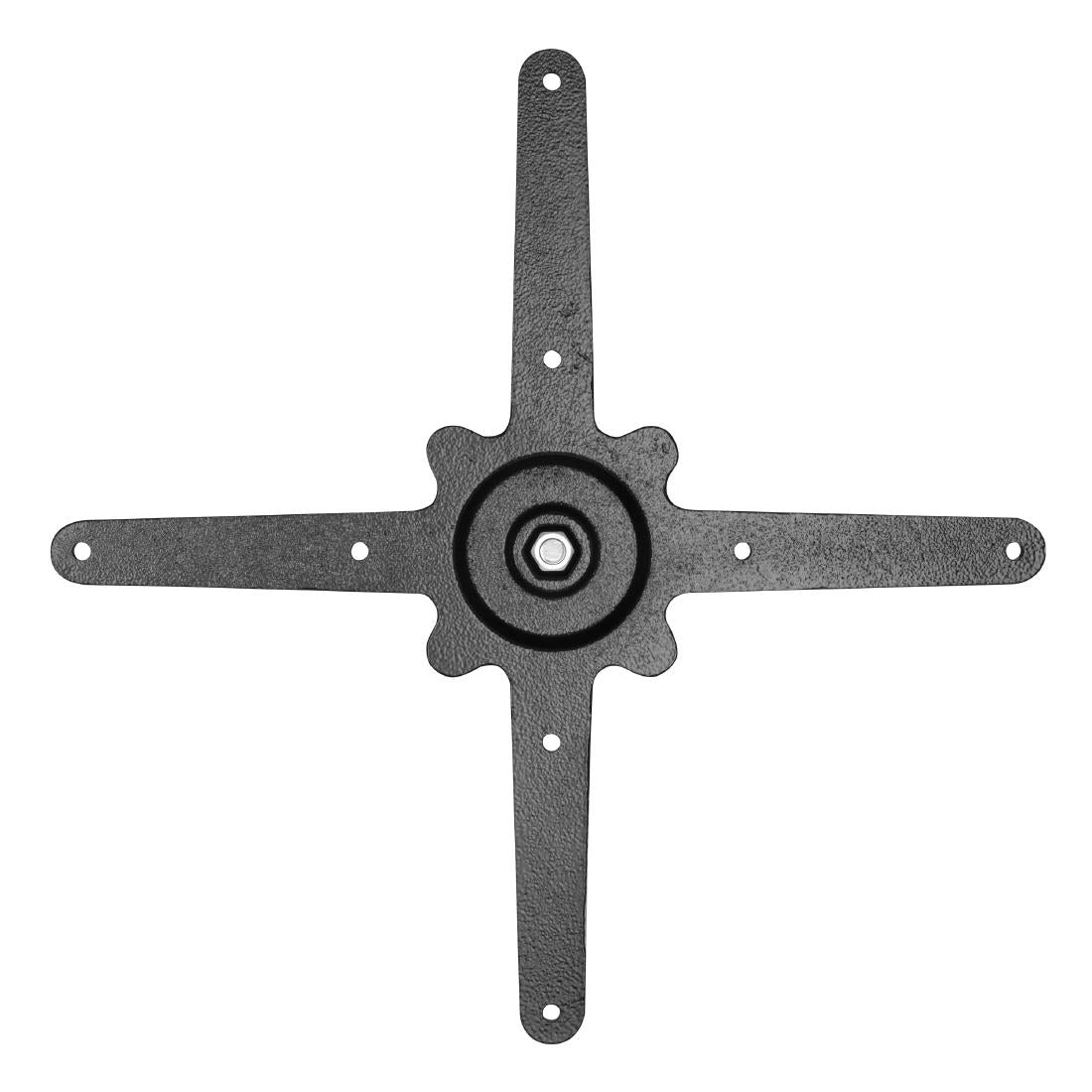 Bolero Zwart Gietijzeren Tafelonderstel 720x600mm