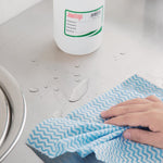 Nisbets Essentials non-woven schoonmaakdoekjes 25x25cm blauw (300 stuks)