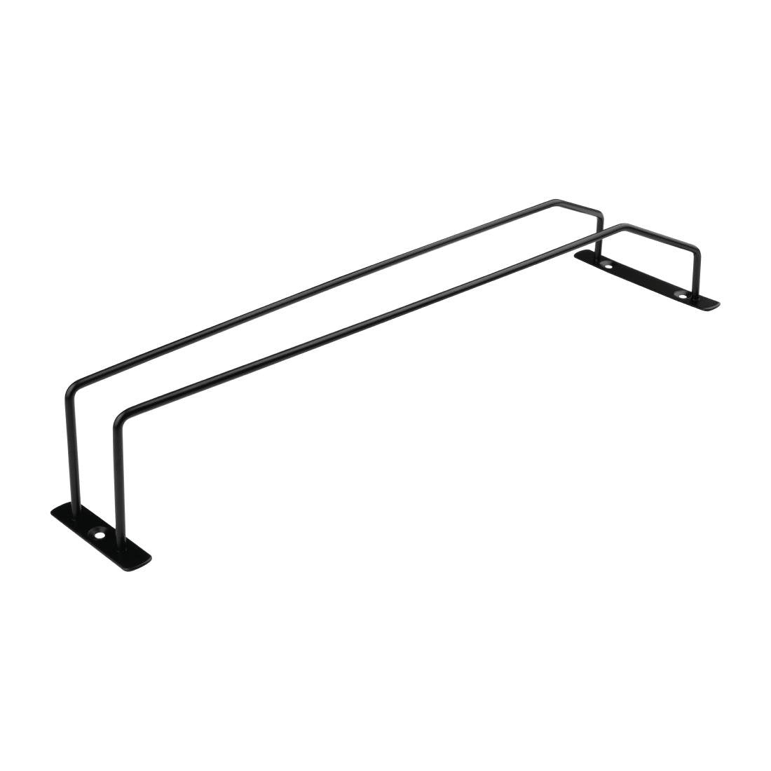 Olympia wijnglazenrek zwart 406mm