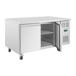 Polar U-serie 2-deurs counter met euronorm opslag 427L
