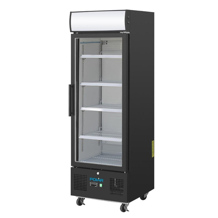 Polar G-Series Rechtopstaande Display Koeling 218Ltr Zwart