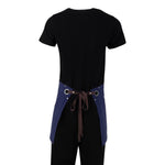 Southside Katoenen Canvas Tailleschort Marineblauw