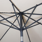 Bolero Sevilla Ronde Parasol Diameter 3 Meter Crème