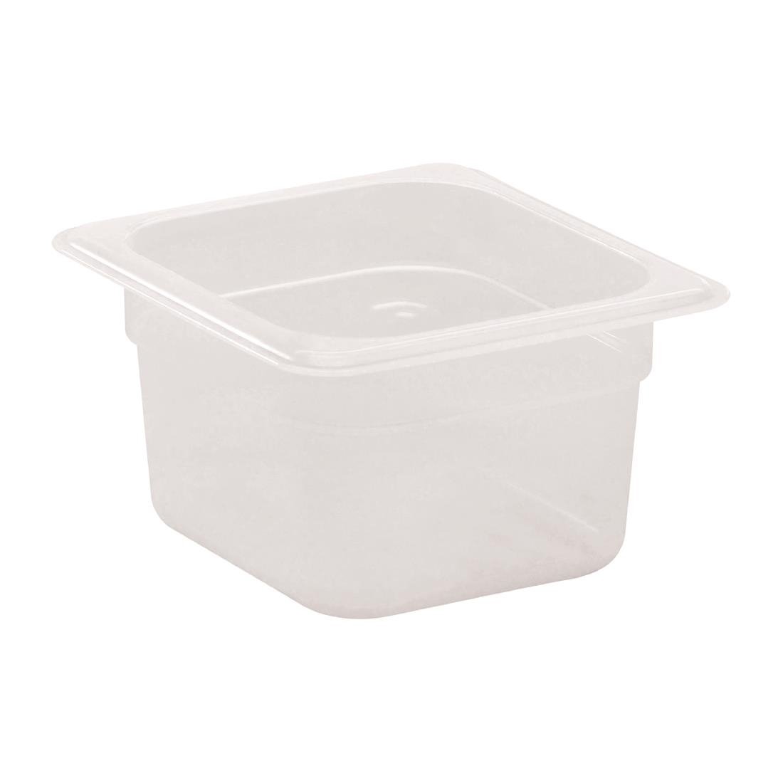Cambro polypropylene GN 1/6 bak 10cm