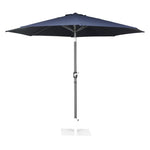 Bolero Sevilla Ronde Parasol 3M Diameter Marineblauw