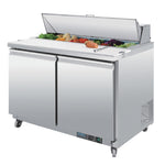 Polar U-serie 2-deurs gekoelde saladette 405L