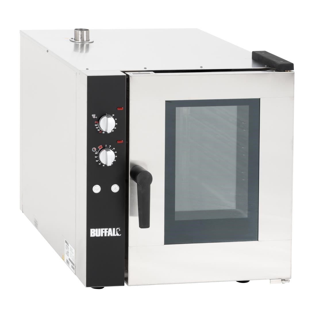 Buffalo heteluchtoven met vochtigheid 5x GN 1/1