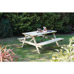 Rowlinson houten picknicktafel 150cm