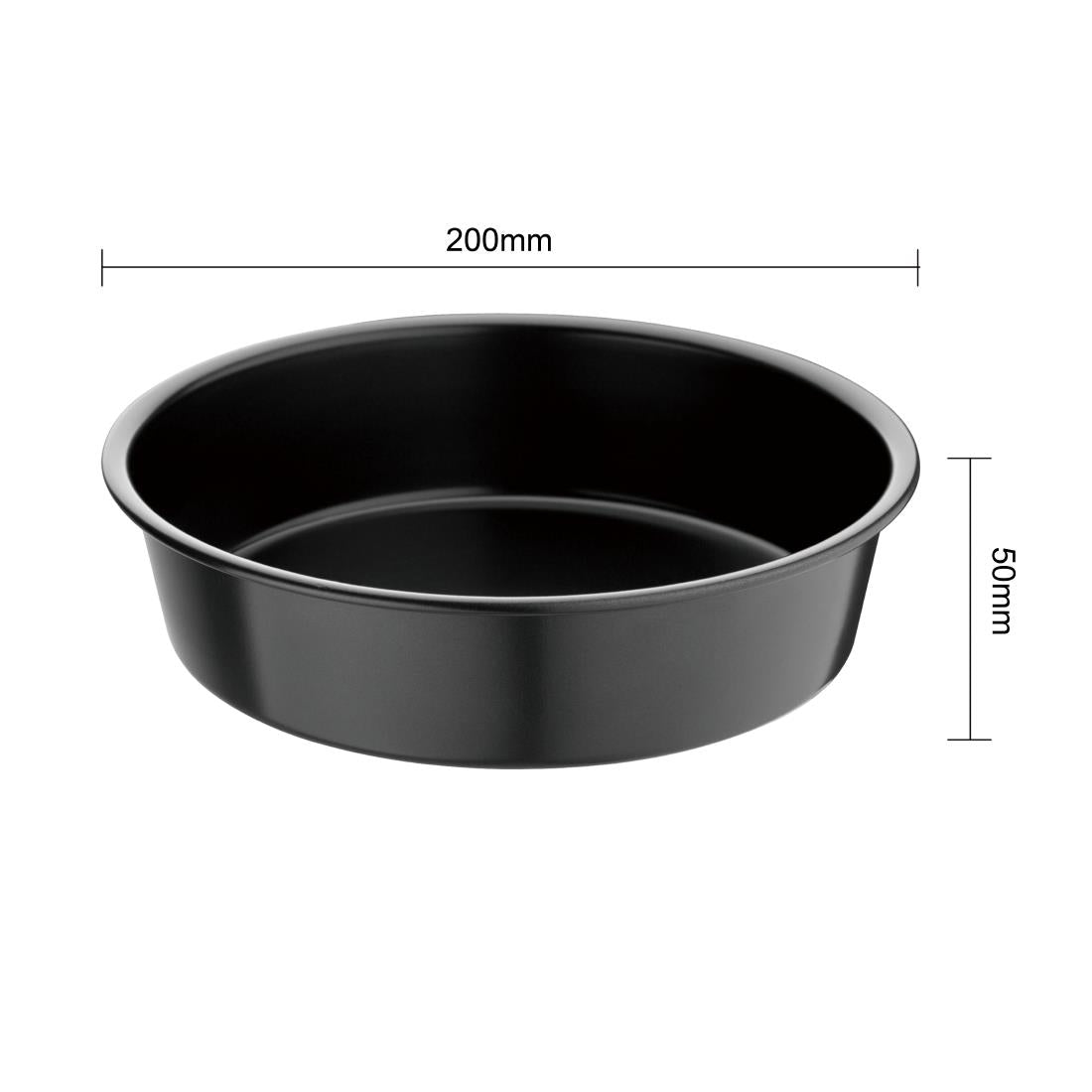Vogue diepe anti-kleef cakevorm 20cm