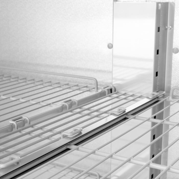 Polar g-serie opstaande dubbele stabiele deur gastro vriezer 1200ltr