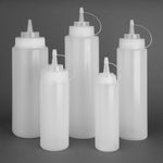 Vogue knijpfles transparant 227ml