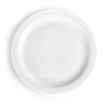 Olympia Whiteware borden met smalle rand 28cm (6 stuks)