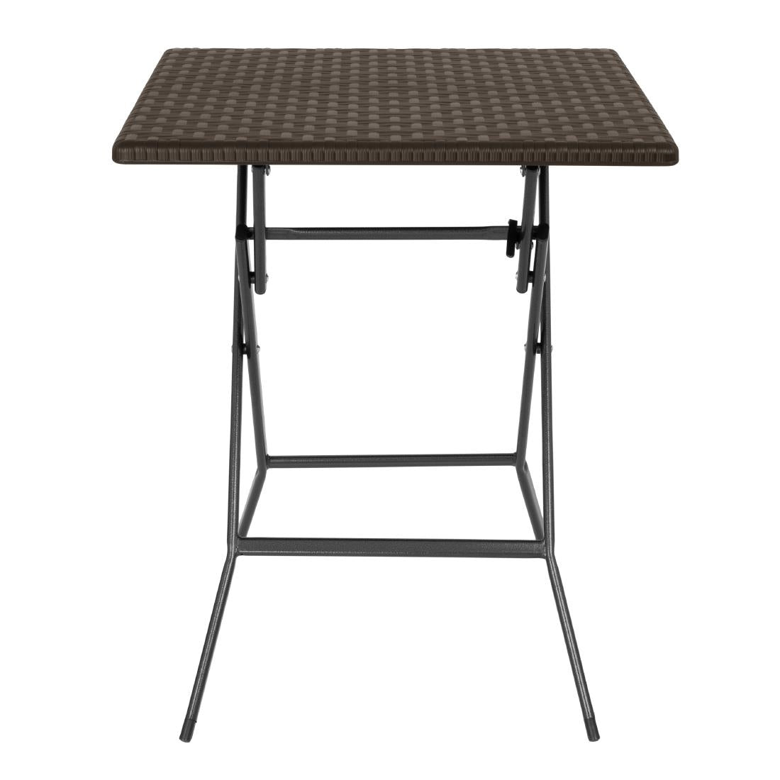Bolero Vierkante Opvouwbare Tafel Bruin 620mm