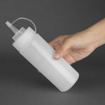 Vogue knijpfles/doseerfles transparant 340ml