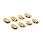 Fiesta Compostable biologisch afbreekbare houten serveerbootjes 80mm (100 stuks)