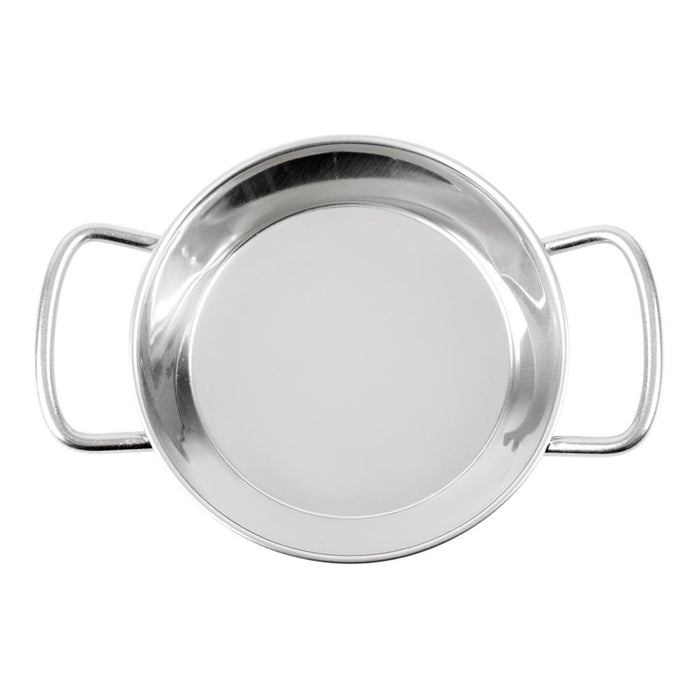 Olympia Tafelpresentatie Mini Paellapan Roestvrij Staal 120mm