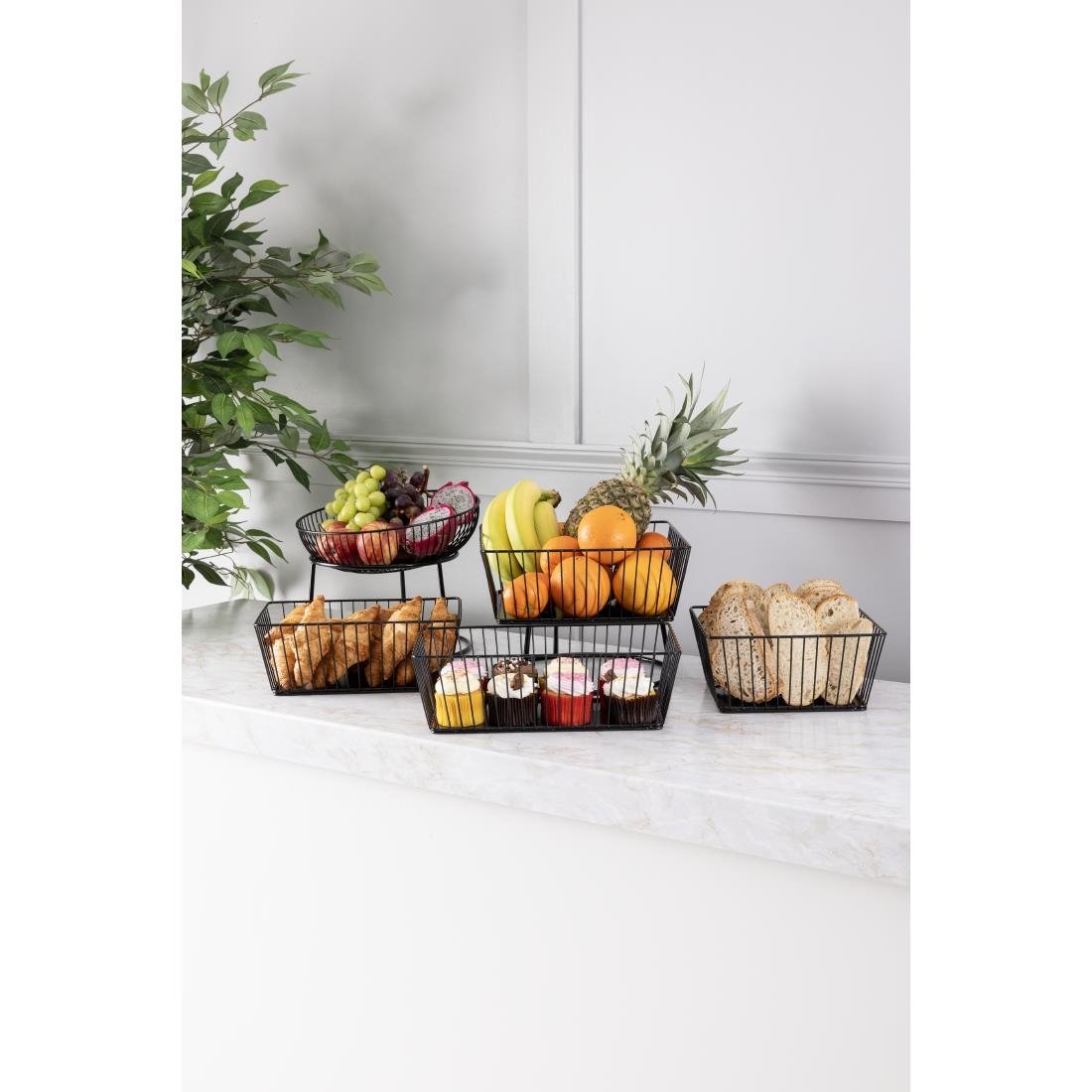 Olympia Antislipverhoger Rond Multi Zwart Draad 230x260x150mm