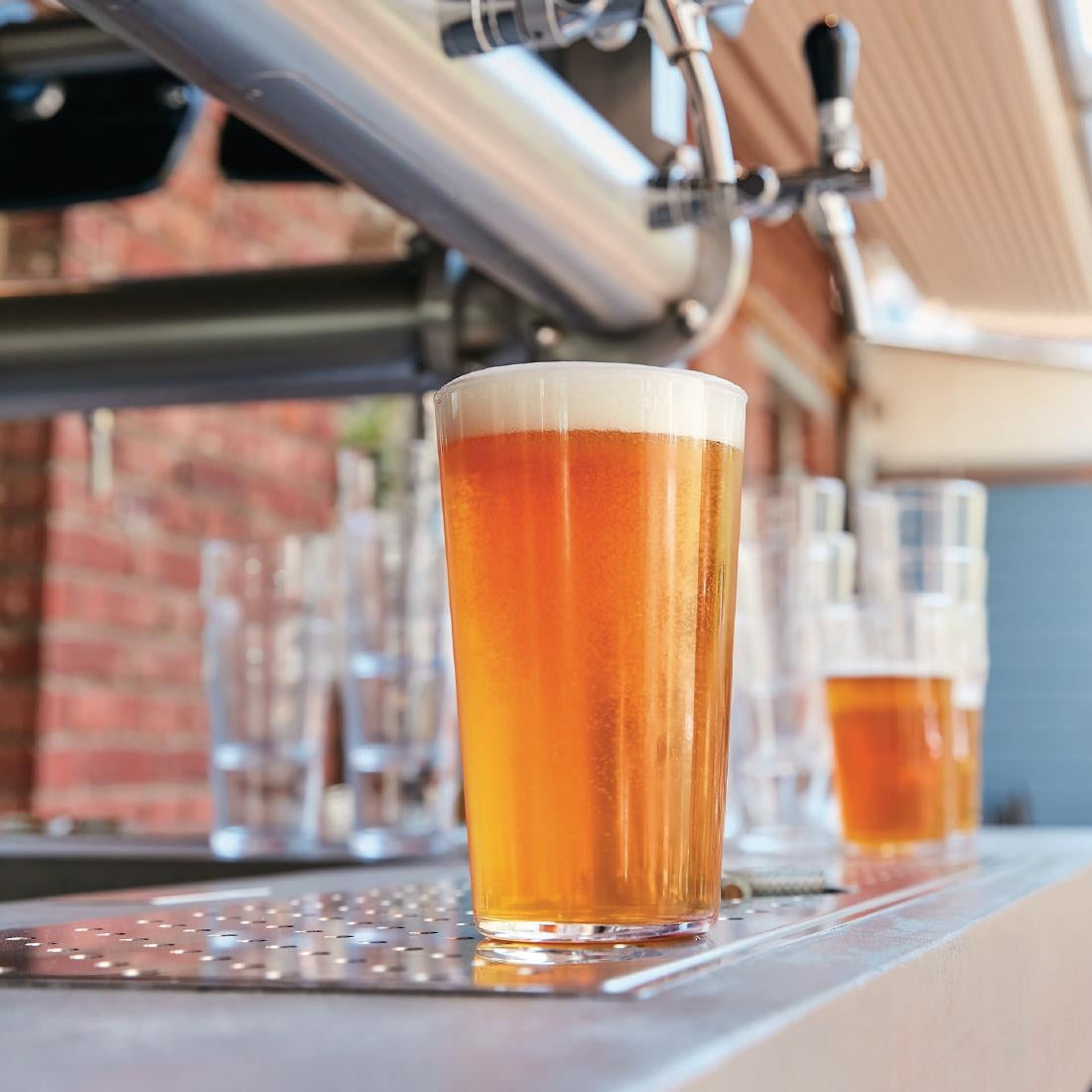 Olympia Conische Pint Glazen UKCA-CE 570ml/20oz (24 stuks)