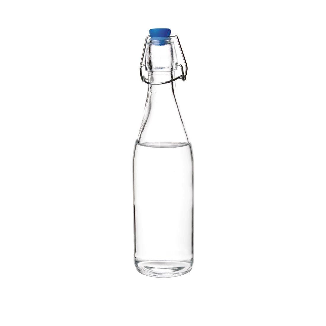 Olympia glazen waterflessen 0,5L (6 stuks)