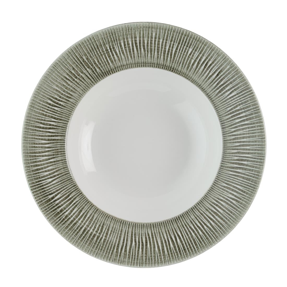 Churchill Bamboo Ceramic Spinwash Alpine Bord 27.6cm (pak van 12)