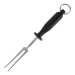 Hygiplas vleesvork 15cm zwart