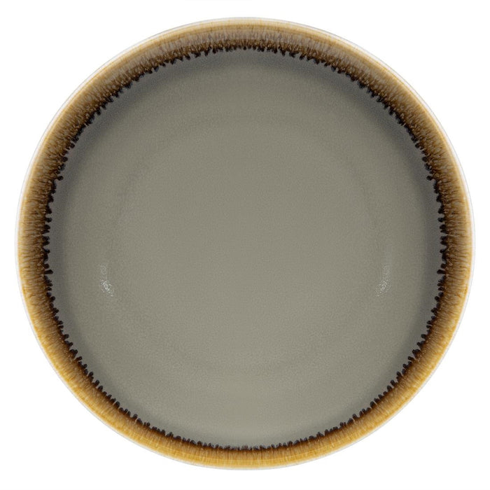 Olympia Kiln ronde coupeborden grijs 17,8cm (6 stuks)