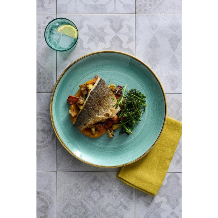 Churchill Stonecast Mint Evolve Coupe Bord 28.6cm (pak van 12)