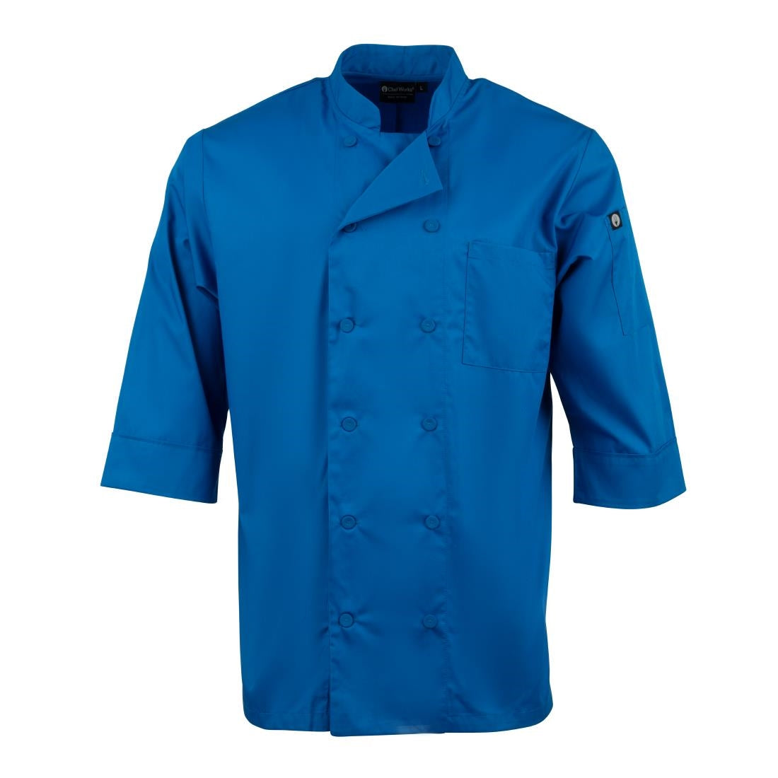 Koksbuis Unisex Blauw Chef Works M