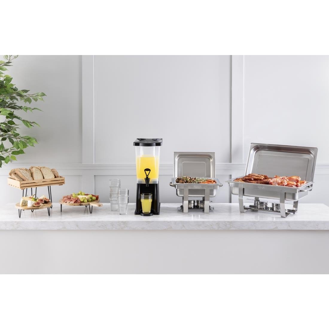 Olympia Milan chafing dish set GN 1/1