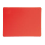 Hygiplas LDPE snijplank rood 30,5x22,9x1,2cm