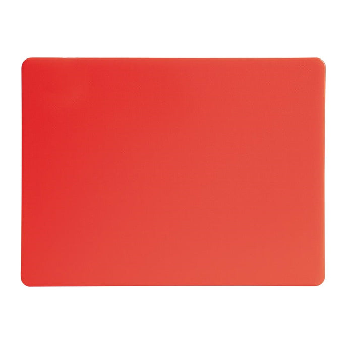 Hygiplas LDPE snijplank rood 30,5x22,9x1,2cm