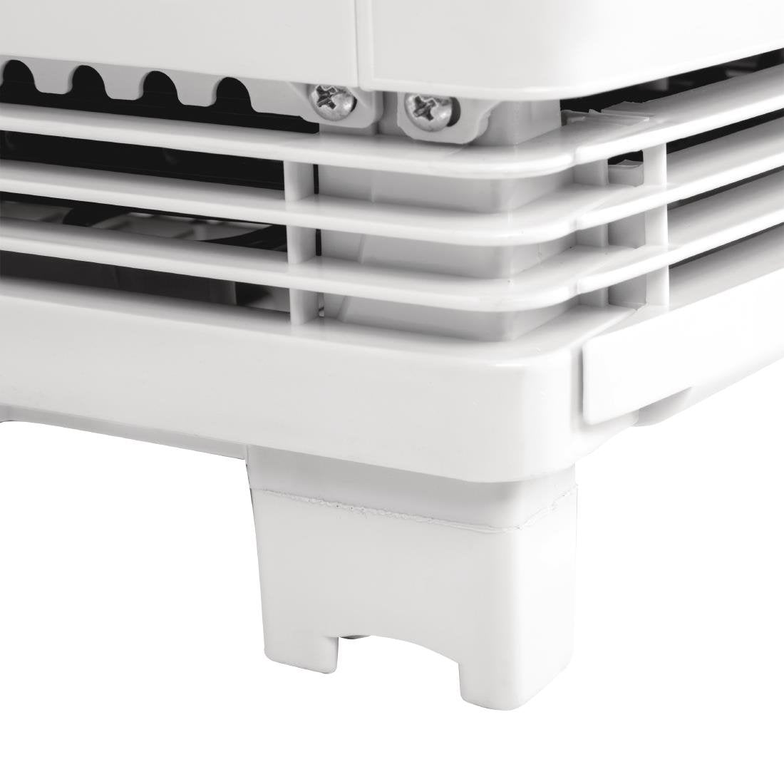 Polar C-Series Energie-Efficiënte Koelkast Met Gebogen Deur Wit 86Ltr