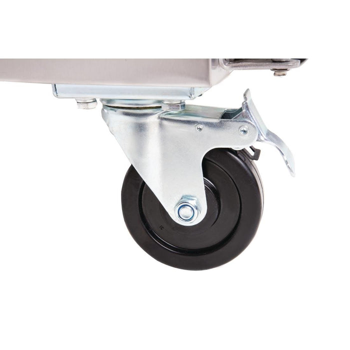 Polar U-Serie Dubbeldeurs Counter Koelkast 282Ltr