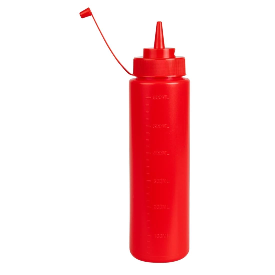 Vogue portioneer knijpfles rood 68cl