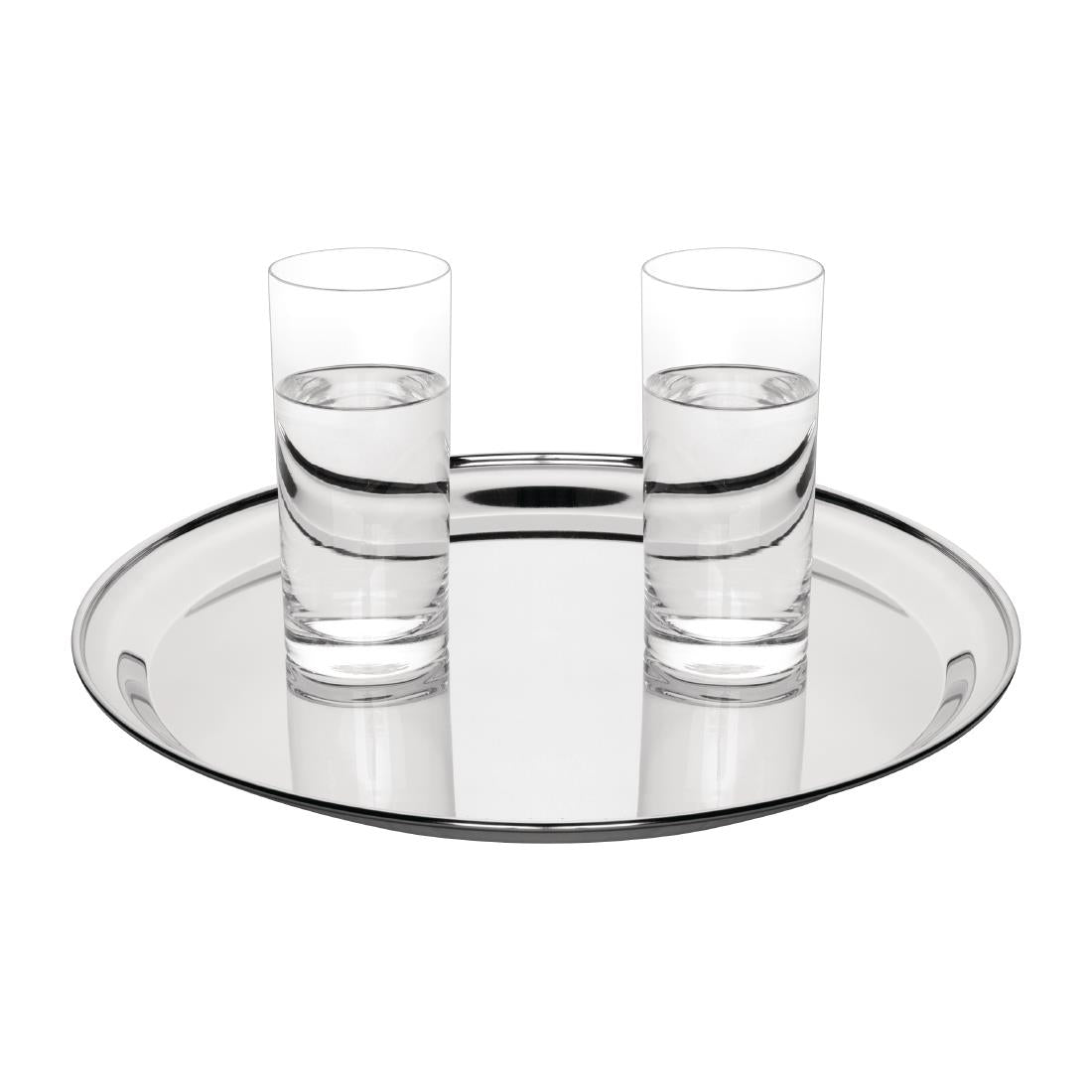 Olympia RVS dienblad Ø 35,5cm