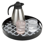Olympia Kristallon Pc Rond Antislipblad Met Handgrepen - 355 mm 14"