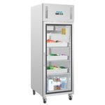Polar G-serie Gastro 1-deurs koeling met glazen deur 600L