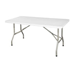 Bolero rechthoekige klaptafel wit 152cm