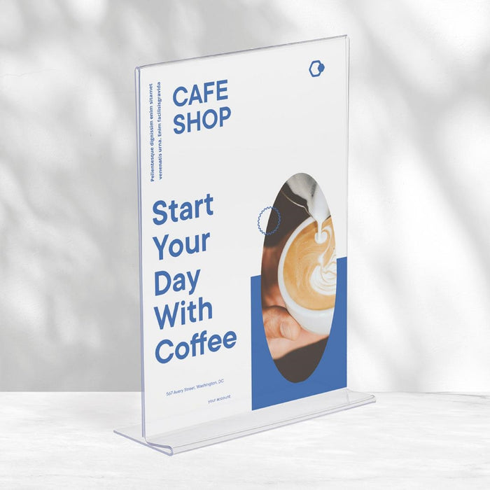 Europel Bordhouder Budget T-Stand A4 Portrait