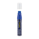 Securit Waterproof krijtstift (Glas + Krijtbord) in blauw met 7-15mm penpunt