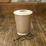 Vegware 89-serie dubbelwandige bekers composteerbaar 340ml (500 stuks)