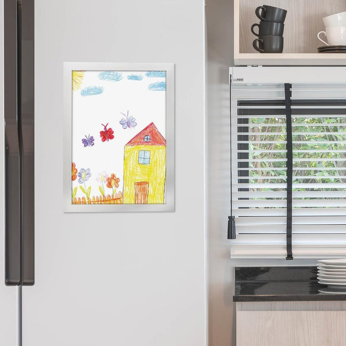 Europel Info Frame / Zelfklevende Set 2 Stuks A4 Zilver