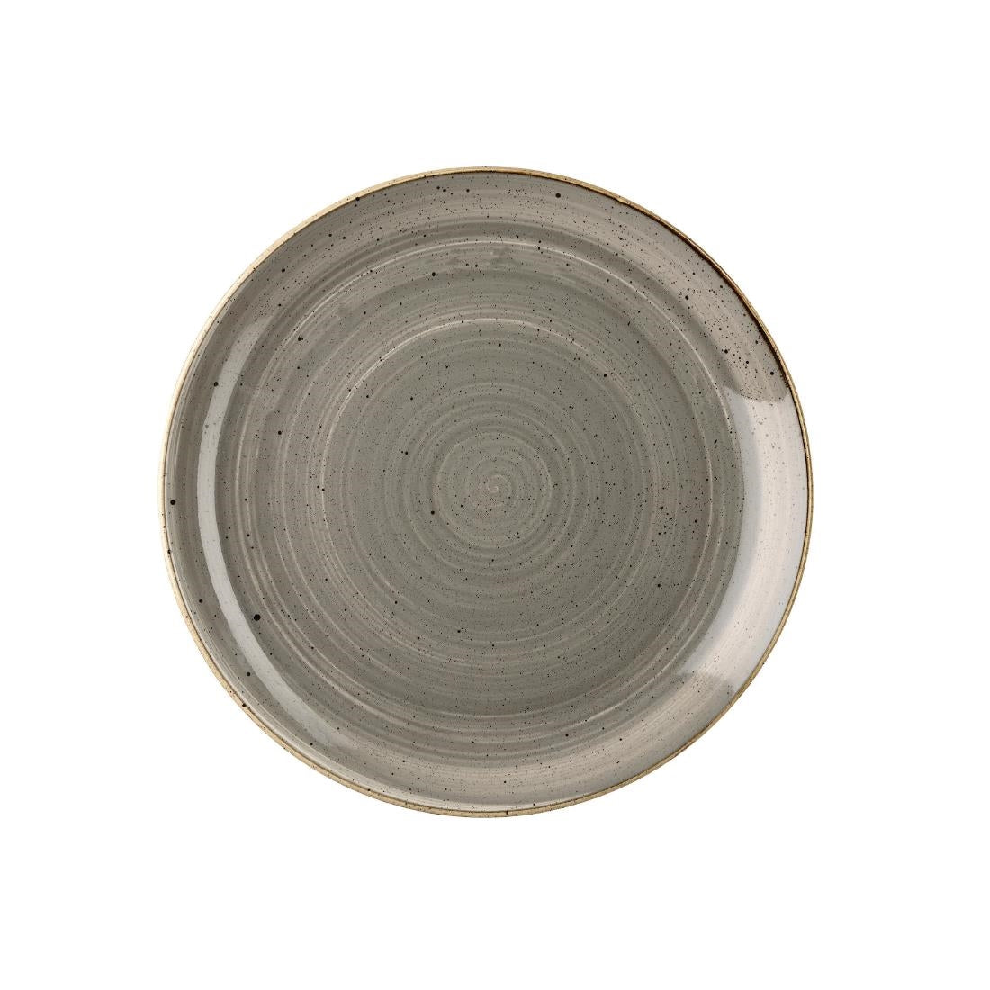 Churchill Stonecast Grey Evolve Coupe Bord 28.8cm (pak van 12)