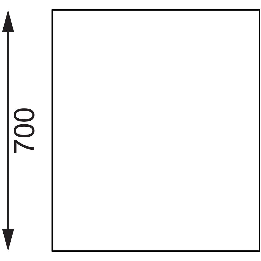 Vogue RVS werktafel met achteropstand 90x150x70cm