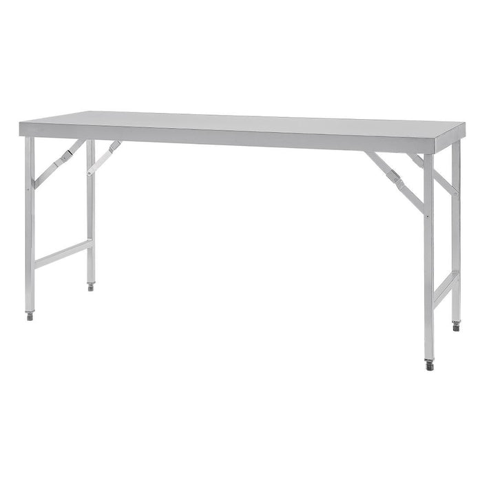 Vogue inklapbare RVS werktafel 180cm